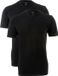 OLYMP T-shirt (2-Pack) - Ronde hals - Zwart
