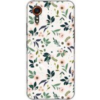 Samsung Galaxy XCover 7 Flowers Bedrukt Siliconen Hoesje