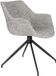 Zuiver Doulton Chaises de salle à manger Accoudoir Gris - Lot de 2