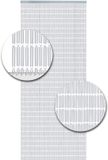 Vliegengordijnenexpert® Vliegengordijn Hulzen Transparant - 90cm x 210cm