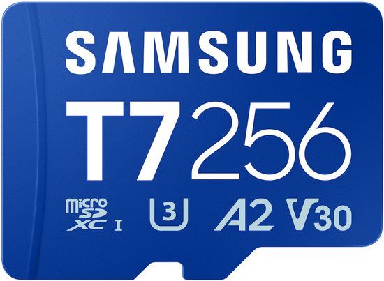 Samsung T7 - 256 GB - MicroSDXC - UHS-I