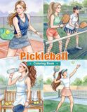 Pickleball Coloring Book for Adults
