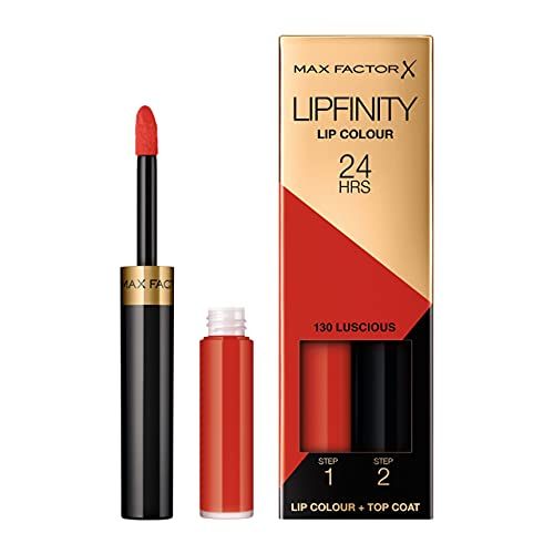 Max Factor Lipfinity 2 - stap Langdurige Lippenstift - 130 Heerlijk, 2,3 ml + 1,9 g