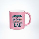 Sublimatie groothandel Cette tasse appartient au papa le plus cool du monde Mok