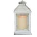 DUE ESSE CHRISTMAS SRL Lantaarn met witte kaars 23 cm