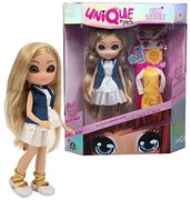 UNIQUE EYES - MYM07100 pop met ogen die je blik volgen en de kleur in de zon veranderen, Amy Fashion Doll, voor meisjes vanaf 3 jaar, MYM07100, waardevolle spelletjes