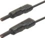 SKS Hirschmann MLB 25/1 V sw Meetsnoer Banaanstekker 4 mm Banaanstekker 4 mm 25.00 cm Zwart 1 stuk(s)