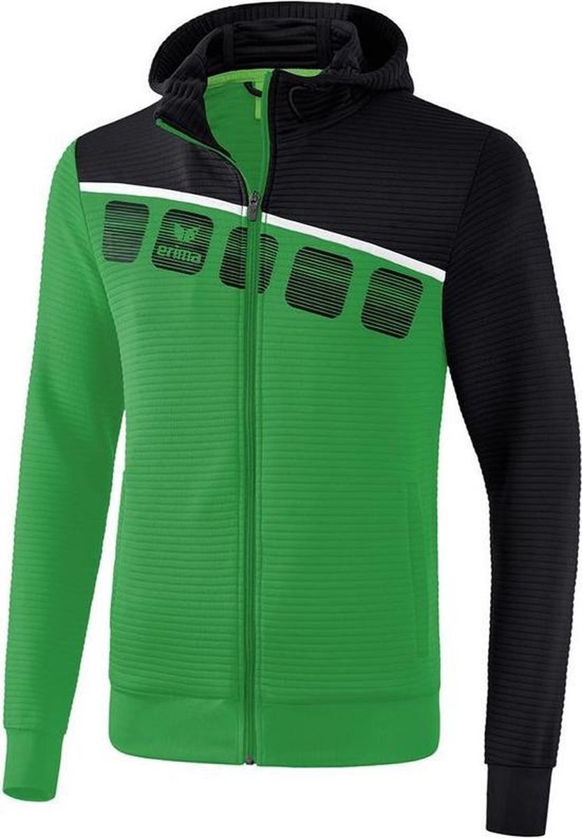 Erima 5-C Trainingsjack - Jassen - groen - S