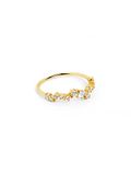 SINGULARU Ring Sstellar Gold