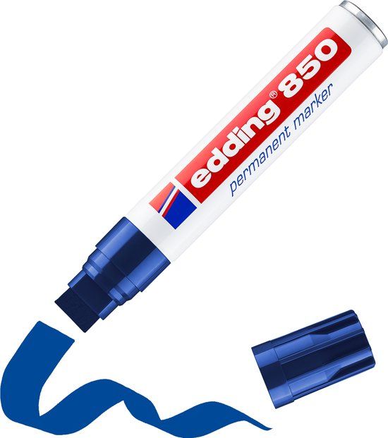 edding 850 Permanent Marker - Blue
