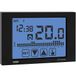 VEMER VE452900 Chronotthermostaat touchscreen voor de muur, zwart
