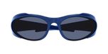 Balenciaga Bb0253s Lunettes de soleil unisexe bleu sport bleu 80mm