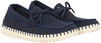 Ilse Jacobsen Tulip Bootschoen TULIP3074 Dames Dark Indigo Pearled Ivory Maat 41