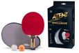 Atemi Exclusieve Tafeltennisset met Racket, Ballen en Beschermhoes