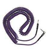Fender J Mascis Coil Kabel 30 voet Paars Instrument Kabel 9,1 m