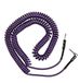Fender J Mascis Coil Kabel 30 voet Paars Instrument Kabel 9,1 m