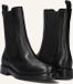 Notre-V 2saint222 Veterboots Dames Zwart Leer Maat 39