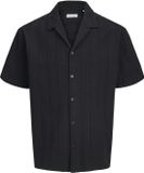 Jack & Jones Resort chemise Coupe ample Noir rayé Coton M