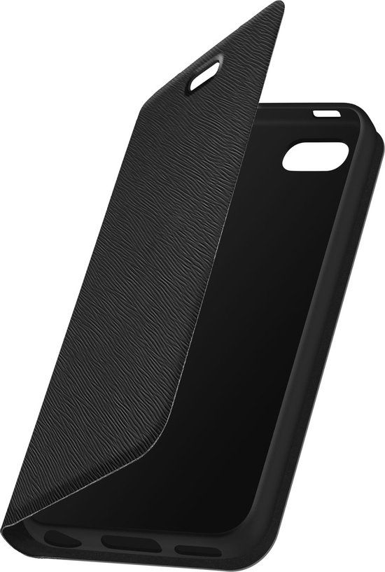 Blueway, Folio Case with Card Holder & Stand for Apple iPhone 5c, Black