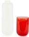 Balvi Bouteille & Verre Pilule d'eau 550 ml blanc/rouge