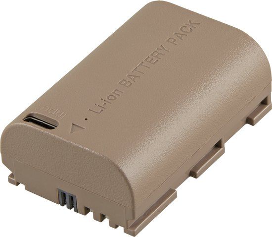 Jupio LP-E6NH *ULTRA C* (USB-C input) 2400mAh - Accu voor Canon Spiegelreflexcamera - 3 jaar garantie