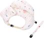 Goodivery ® Coussin d'allaitement pour bébé, coussin d'allaitement ergonomique Motherhood, set de 3 pièces, coussin d'allaitement en forme de U, coussin bébé amovible 100% coton, sangle réglable avec sac (océan)