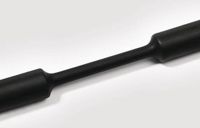 HellermannTyton 319-00600 Krimpkous zonder lijm Zwart 6 mm 2 mm Krimpverhouding:3:1 1 m