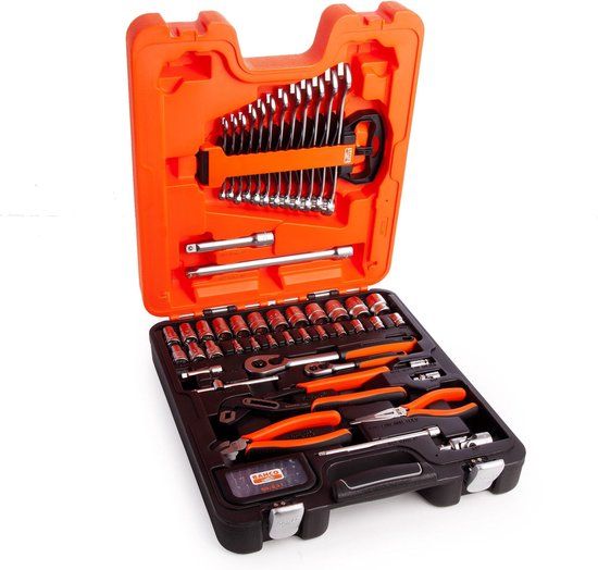 Bahco Dopsleutelset 81-delig - 1/4'' en 1/2''