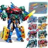 QUANTUM HEROES DINOSTER Mega Metatron 41 cm - 4-in-1 robot, 5+