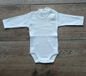 Babidu Romper / Body | wit | lange mouw | met colletje | 1177 | 1 maand | maat 56