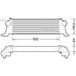 DENSO DIT12004 Intercooler for IVECO Daily VI Box Van Turbo Intercooler