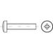 TOOLCRAFT TO-5374848 Vis à tête lenticulaire M2 14 mm Phillips Acier inoxydable A2 1000 pièce(s)
