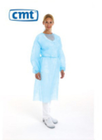 CMT Isolatieschort 120 x 140 cm (blauw, 100 stuks)