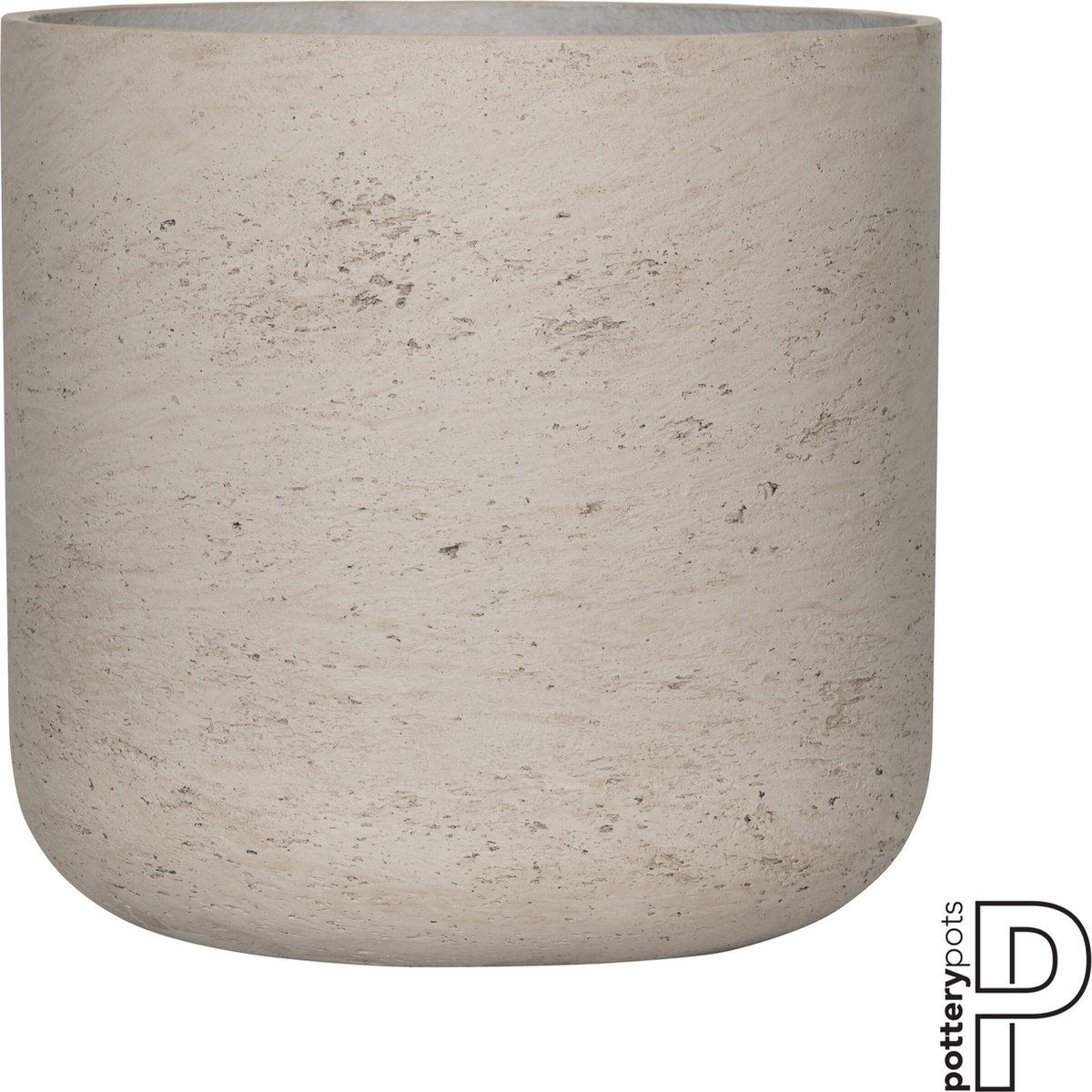 PotteryPots Charlie Bloempot - Grey washed - D 44 cm - H 43 cm