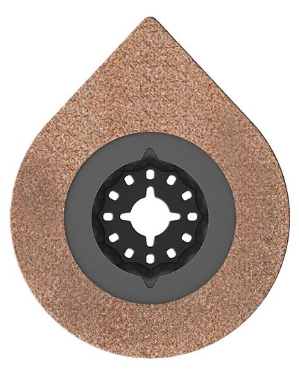 Bosch Starlock RIFF segmentzaagblad en schuurplateau