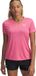 Under Armour Tech SSV - Twist Dames Sportshirt - Roze - Wit