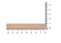 Kuny 27009-0009-4543 polyesterband 4543, 25 m x 9 mm, bruin