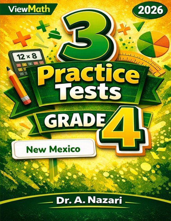 3 Viewmath.com 3 New Mexico NM-MSSA Grade 4 Math Practice Tests