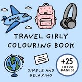 Travel Girly Colouring Book