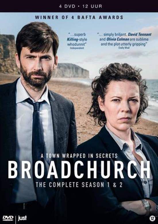 Broadchurch - Seizoen 1 & 2 - 4 Dvd's