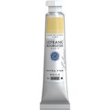 Lefranc Bourgeois 404994 Extra fijne Lefranc olieverf met hoogwaardige kunstenaarspigmenten, lichtecht, verouderingsbestendig - 20ml Tube, Naples Yellow Light