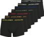 JACK&JONES JACBASIC TRUNKS 7 PACK NOOS Men's Boxers - Size L - Black