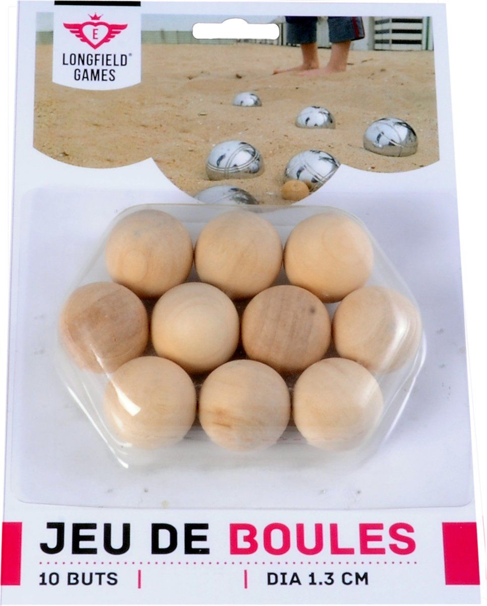 Angel Sports 10 Buts Hout - Bruin - Unisex - 3-4 jaar, 4-6 jaar, 8-10 jaar
