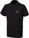 Macna polo shirt, noir/argent, taille S