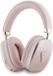Guess Bluetooth Stereo Koptelefoon - Saffiano Triangle Logo - Roze