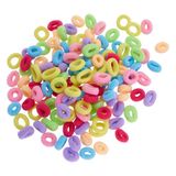 Koopman International BV Set Haarelastieken - 144dlg. - Multi kleuren