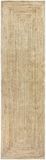 HAMID - Alhambra Natuurlijk Tapijt van Jute - 100% Natuurlijk Tapijt van Jute - Handgeweven - Woonkamer, Slaapkamer, Eetkamer, Gang, Ingang - Natuurlijk (300x80cm)