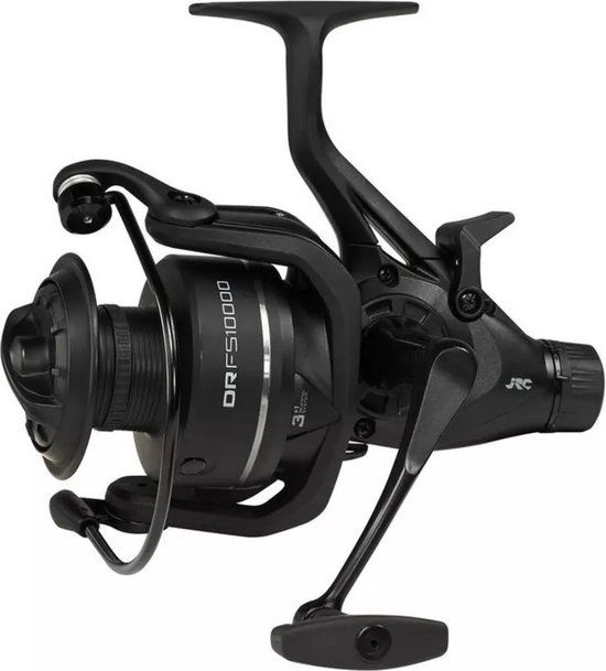 JRC DR FS - 10000 - Visreel - Zwart - Witvis - Universeel