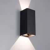 HOFTRONIC Miles XL Wandlamp Buiten Zwart