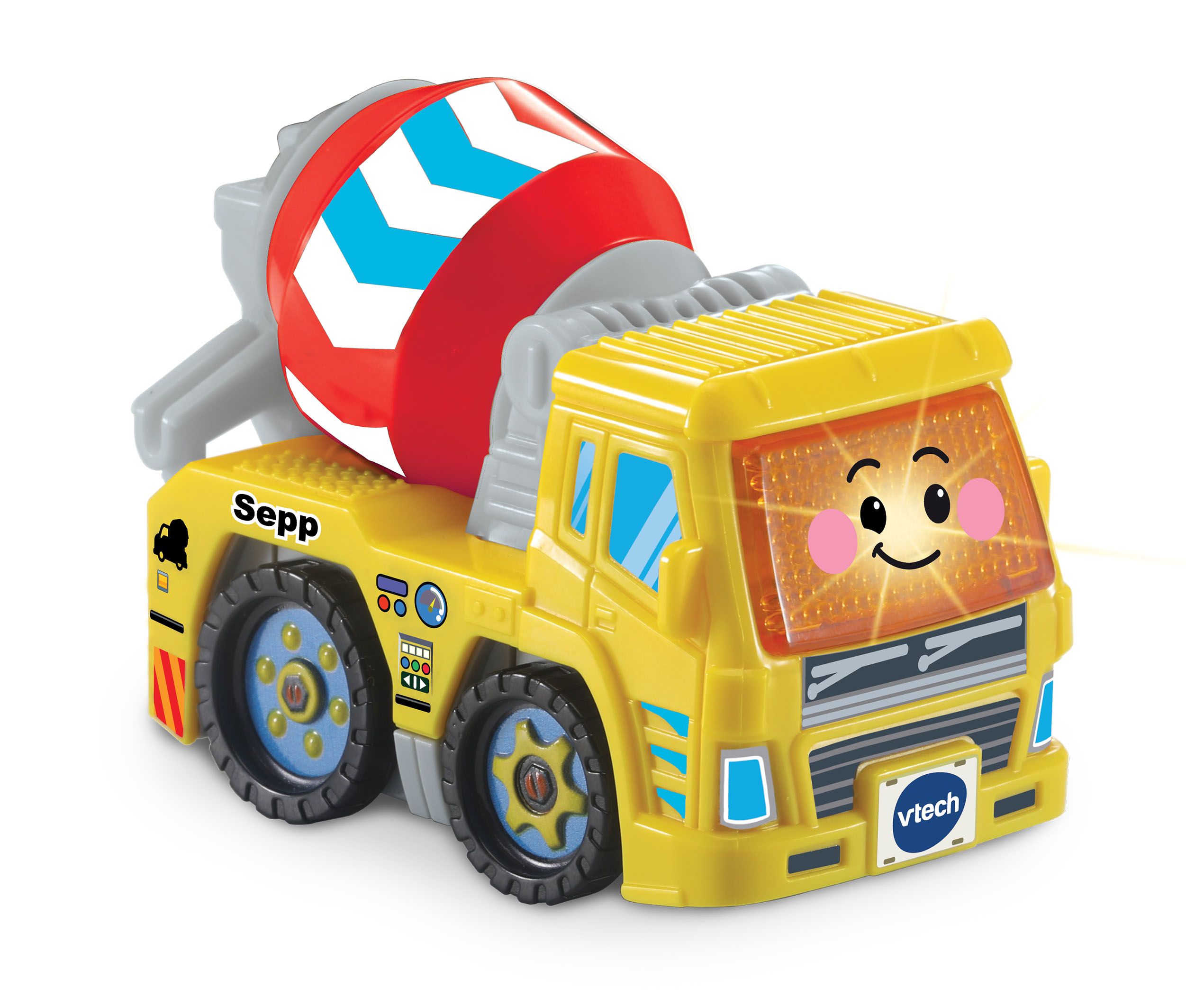VTech Toet Toet Auto's Sepp Cementwagen - Interactief Speelgoed - Vanaf 1 Jaar